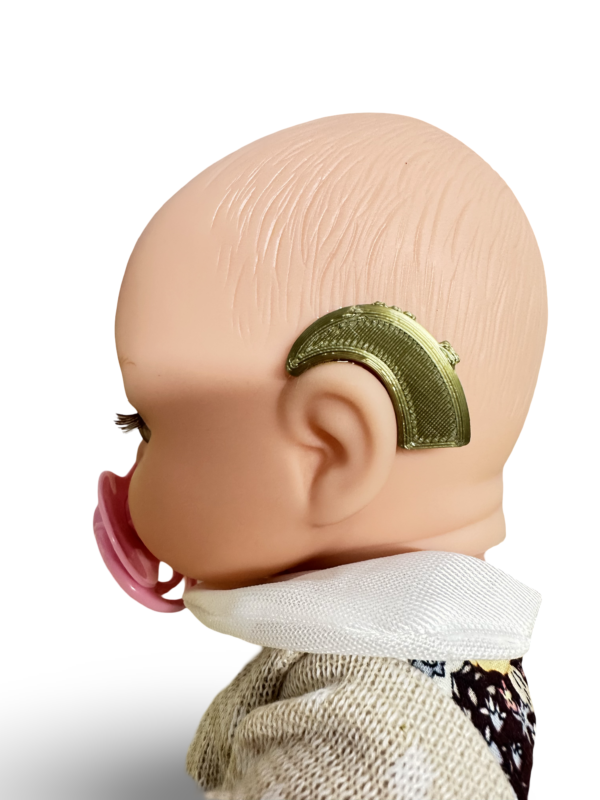 Puppe Toni mit pers. Hörhilfen – Bild 5