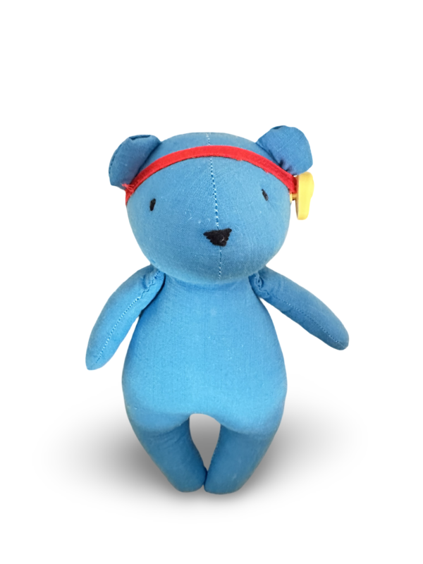 Teddybär Nino mit pers. Hörhilfen