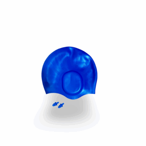 Badekappe, blau