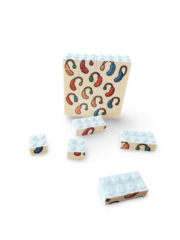 Happy Ears Baustein-Puzzle – Bild 2