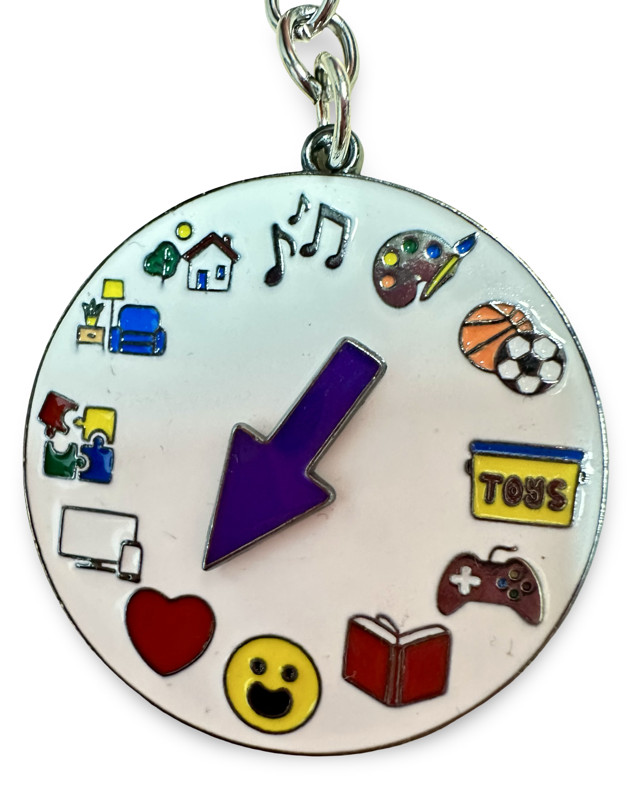 Kommunikationshilfe Schlüsselanhänger, 2 St. – Bild 3